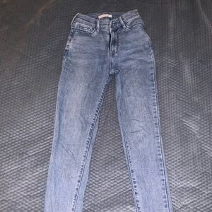 PacSun super high rise jegging size 22 light blue color